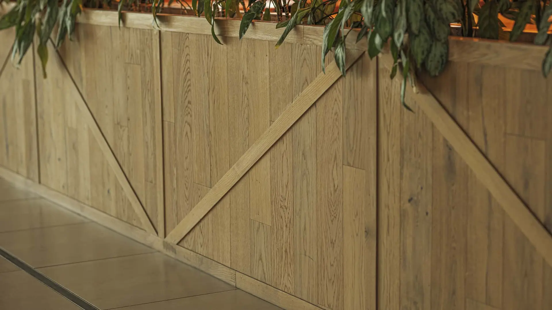 Letiště – Detail obkladu